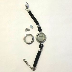 Harley Davidson floating charm bracelet